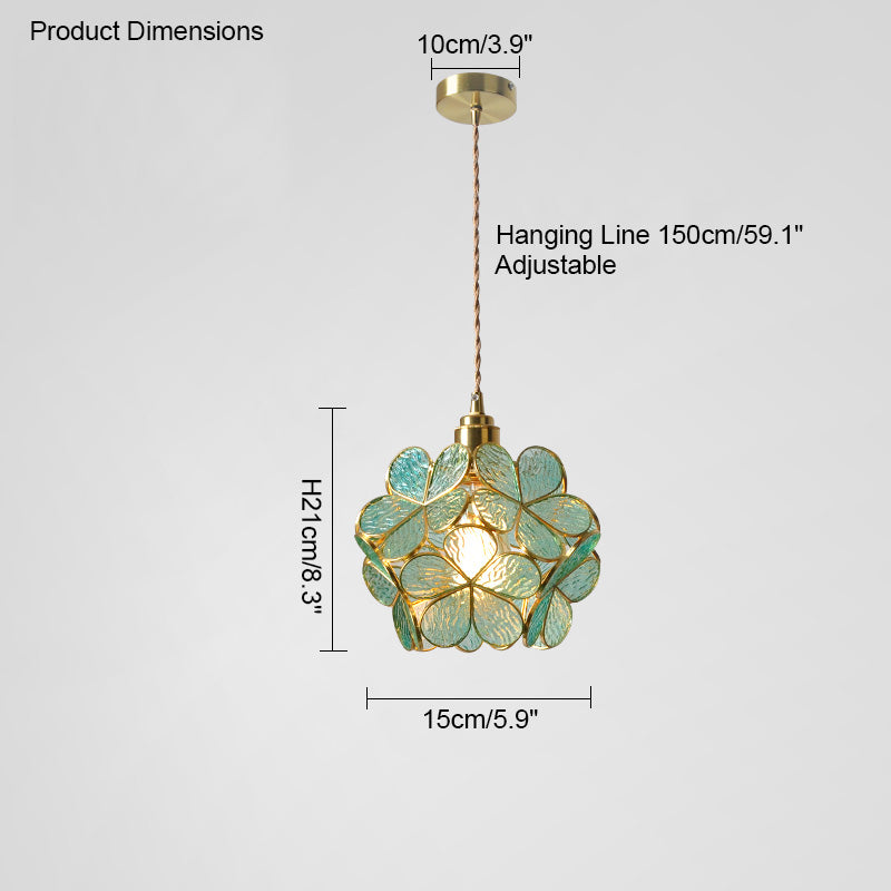 WOMO Suspension cerisier en verre teinté - WM2100