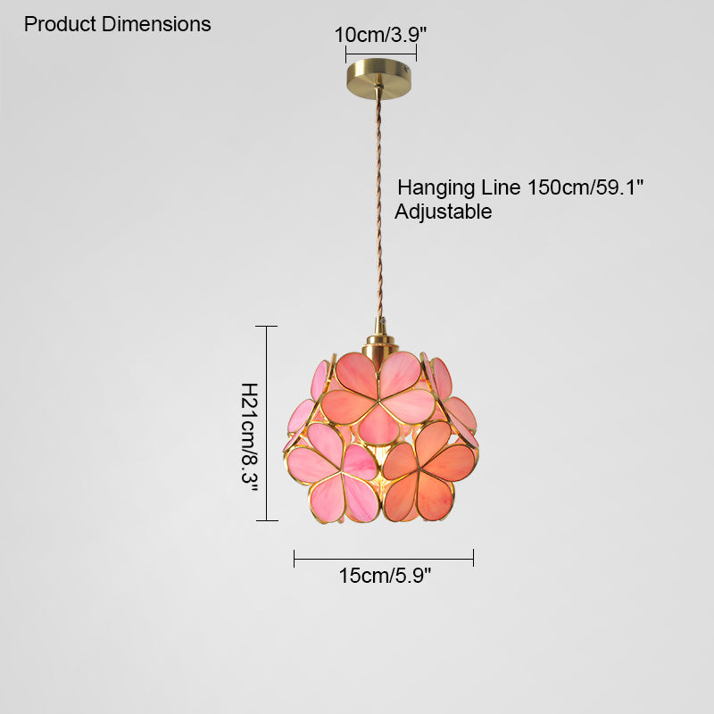 WOMO Suspension cerisier en verre teinté - WM2100