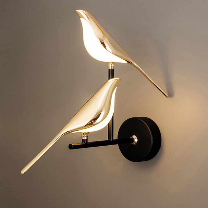 WOMO Gold Birds Wandleuchte-WM6033