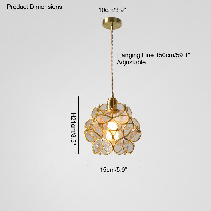 WOMO Suspension cerisier en verre teinté - WM2100
