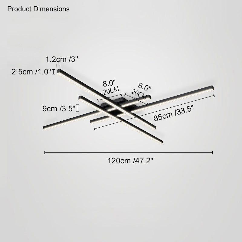 WOMO Simple Flush Mount Ceiling Light - WM1004