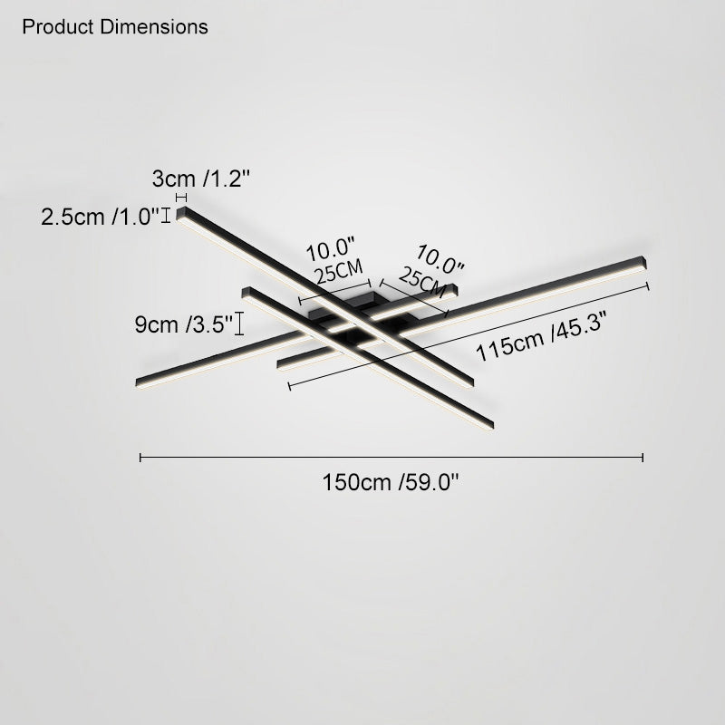 WOMO Simple Flush Mount Ceiling Light - WM1004