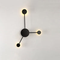 WOMO Skulpturale Wandleuchte mit mehreren Lichtern-WM6011