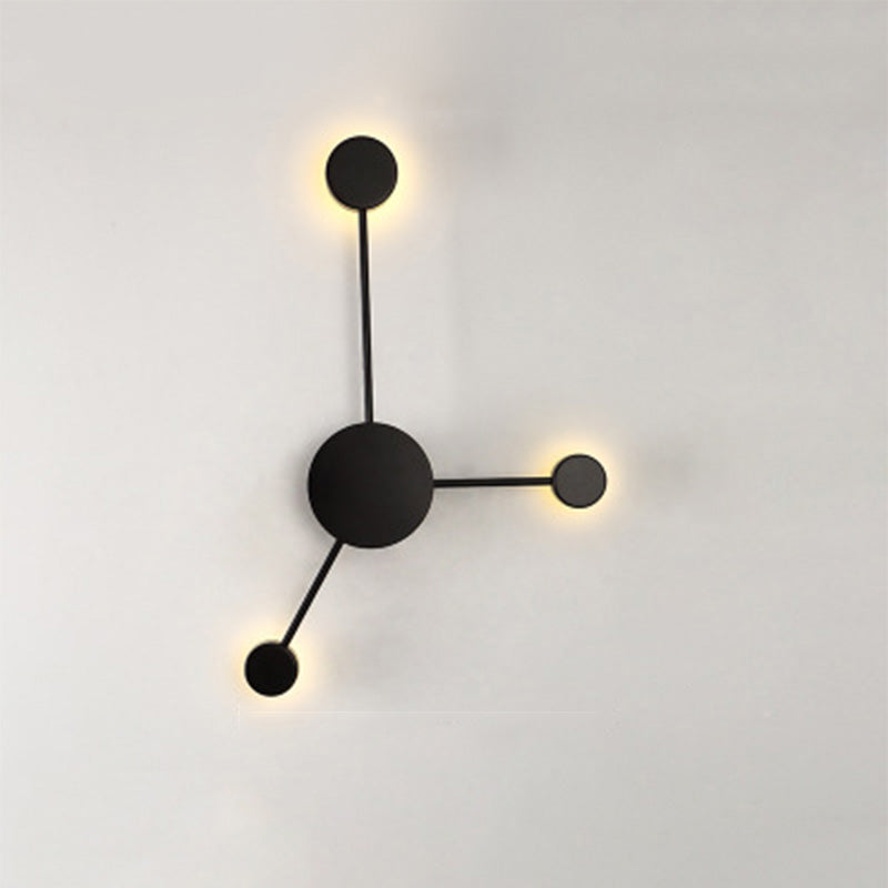 WOMO Skulpturale Wandleuchte mit mehreren Lichtern-WM6011