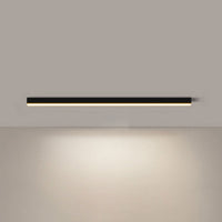 WOMO Lineare LED Deckenleuchte Flur Lang Schmal Metall-WM1003