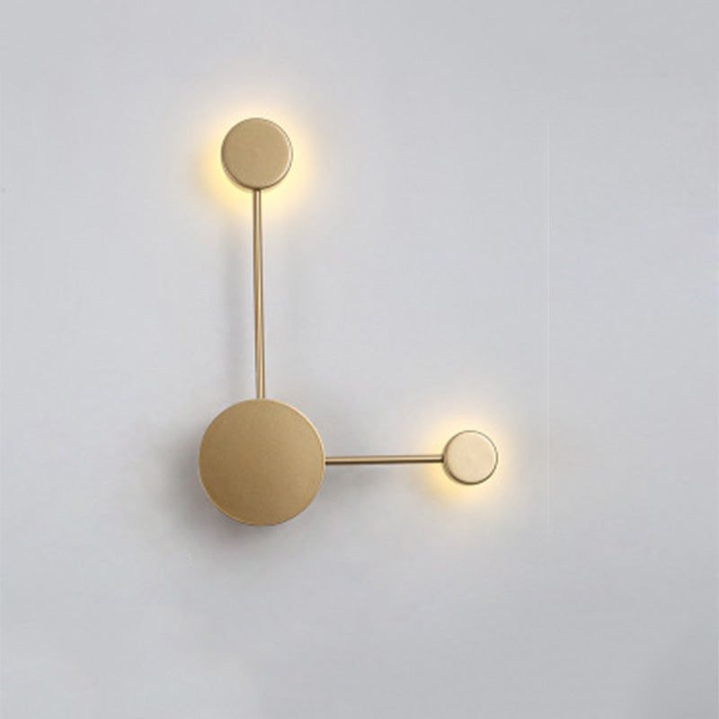 WOMO Skulpturale Wandleuchte mit mehreren Lichtern-WM6011