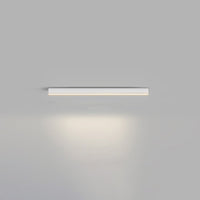 WOMO Lineare LED Deckenleuchte Flur Lang Schmal Metall-WM1003