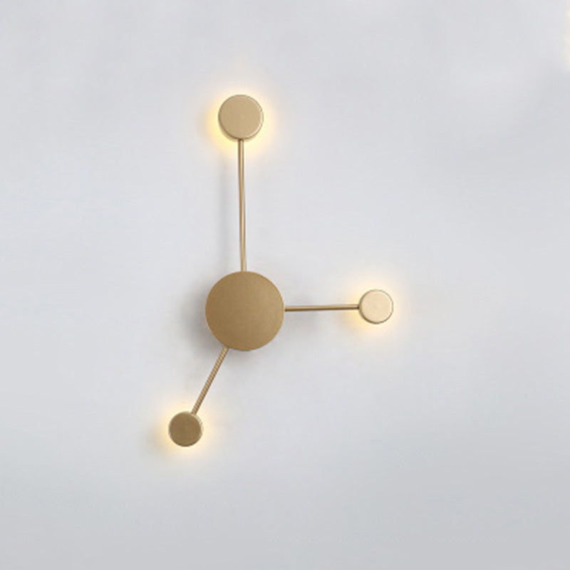 WOMO Skulpturale Wandleuchte mit mehreren Lichtern-WM6011