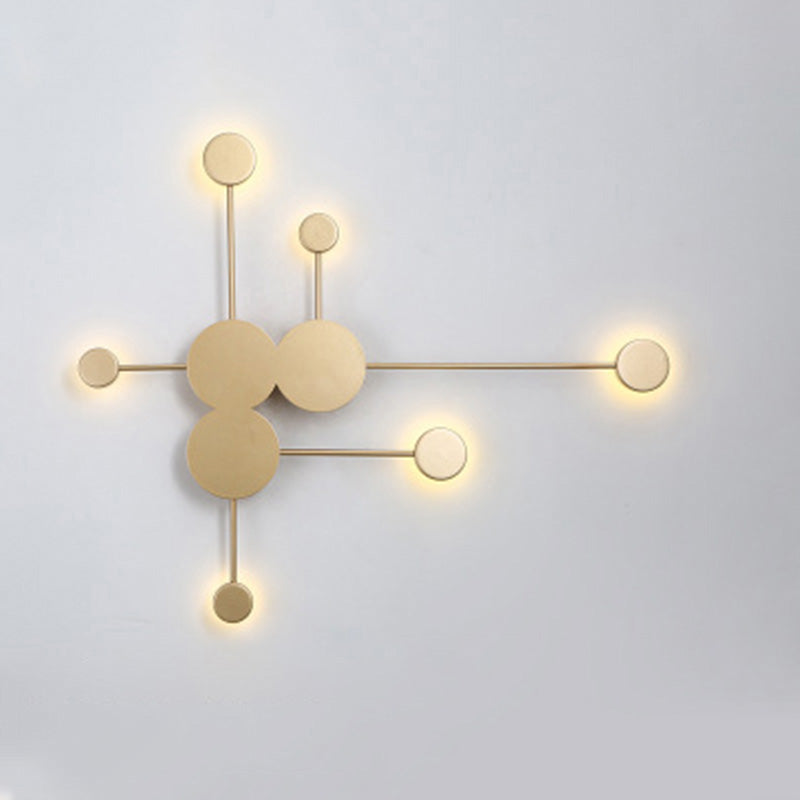 WOMO Skulpturale Wandleuchte mit mehreren Lichtern-WM6011