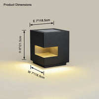 WOMO Solar Pillar Light - WM9178
