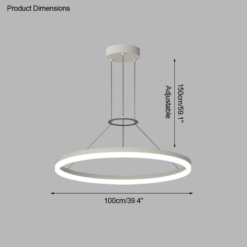 WOMO Round LED Chandelier-WM2170