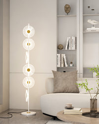 WOMO Multi-Light Dimmbare Stehlampe mit Fernbedienung-WM7075