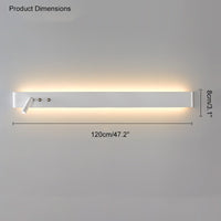 WOMO Linear Wall Light with Switch-WM6006