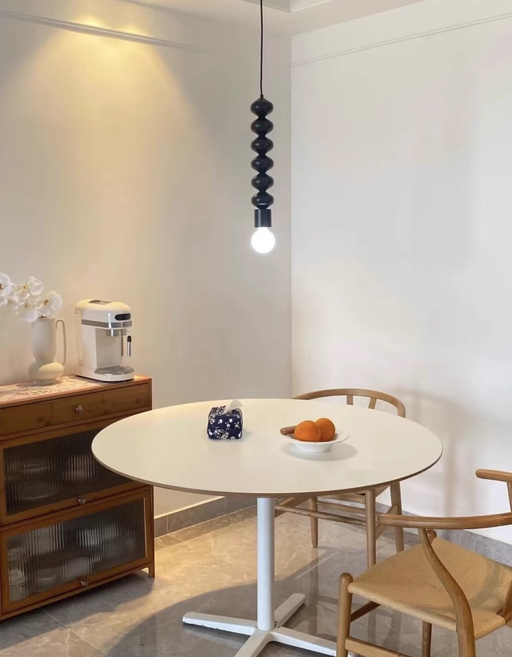WOMO Bauhaus Perlen Nachttisch Pendelleuchte-WM2133