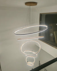 WOMO Stepped Ring LED Chandelier WM2159