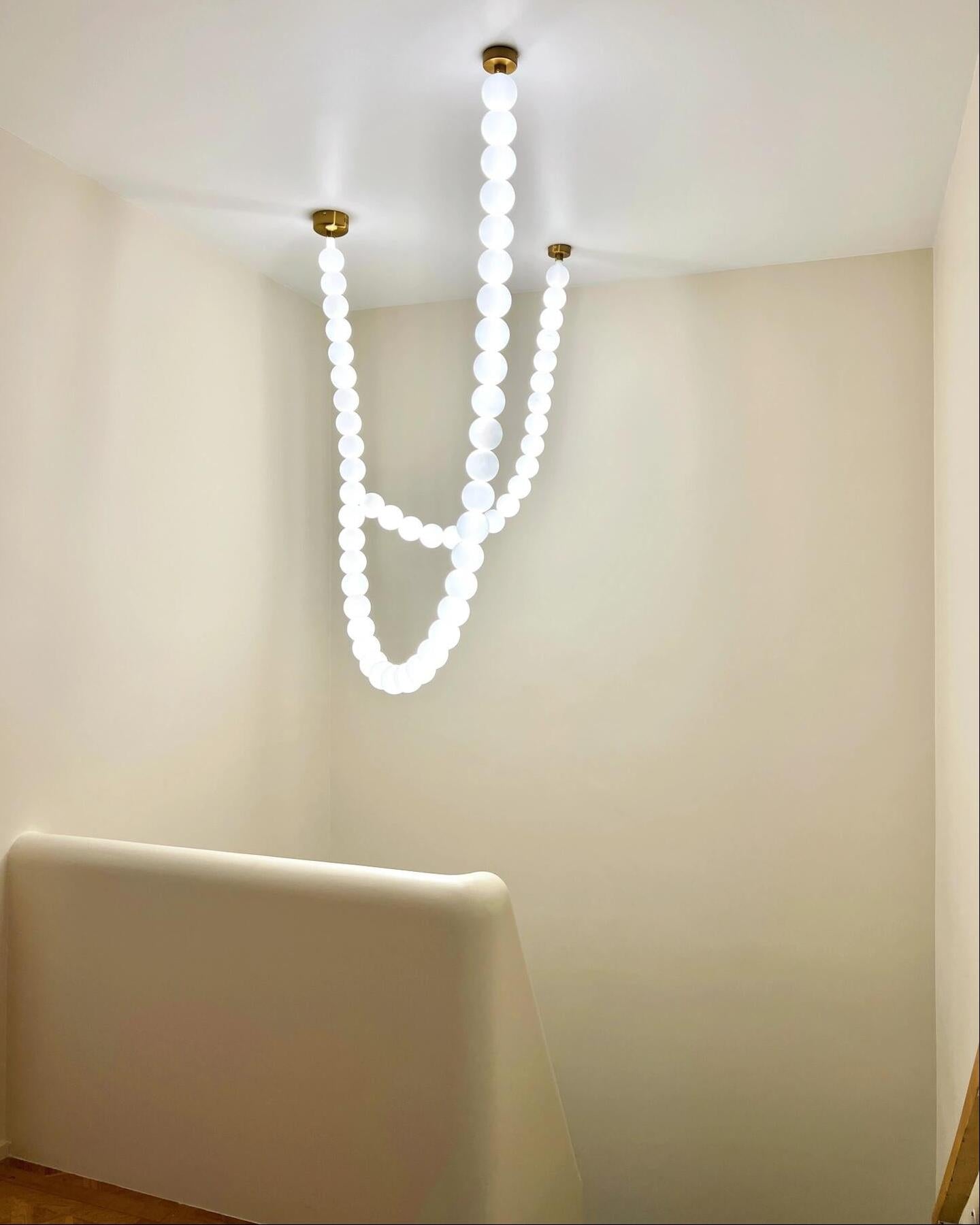 WOMO X-Pearl Halsketten-Kronleuchter-WM2799