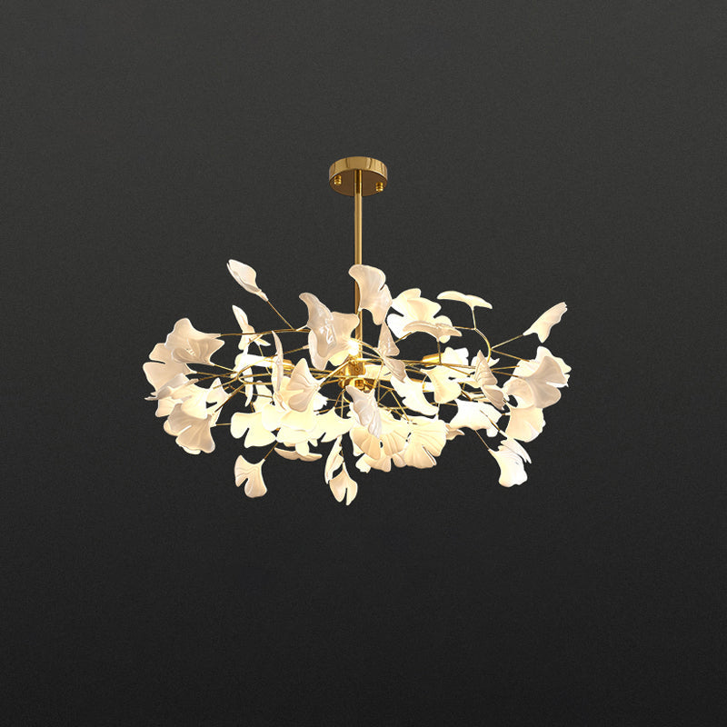 WOMO Gingko-Blatt-Kronleuchter-WM2205