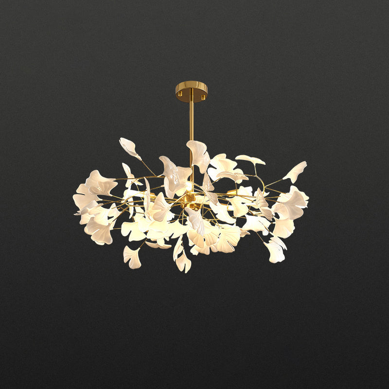 WOMO Gingko-Blatt-Kronleuchter-WM2205