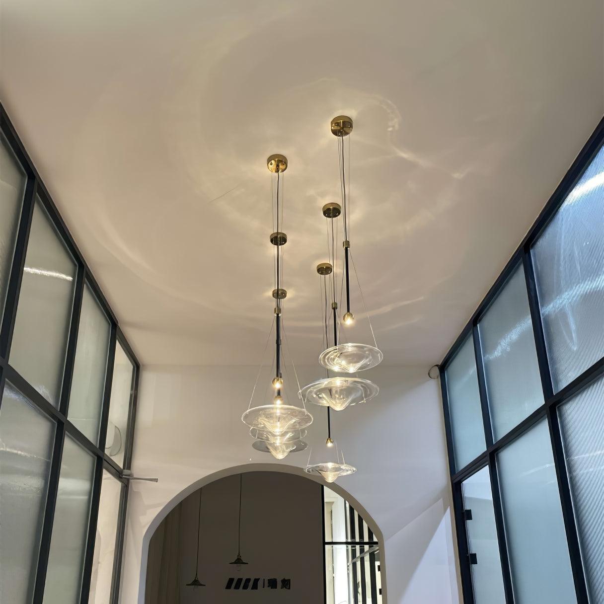 WOMO Ripple Glass Pendelleuchte-WM2092