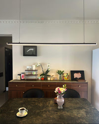 WOMO Elongated LED Chandelier Dining Table Simple-WM2011