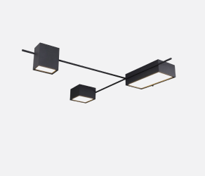 Deckenleuchten Flachbausatz