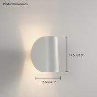 WOMO Applique murale demi-abat-jour réglable-WM6013