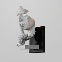 WOMO Silence Gesture Skulpturale Wandleuchte-WM6023