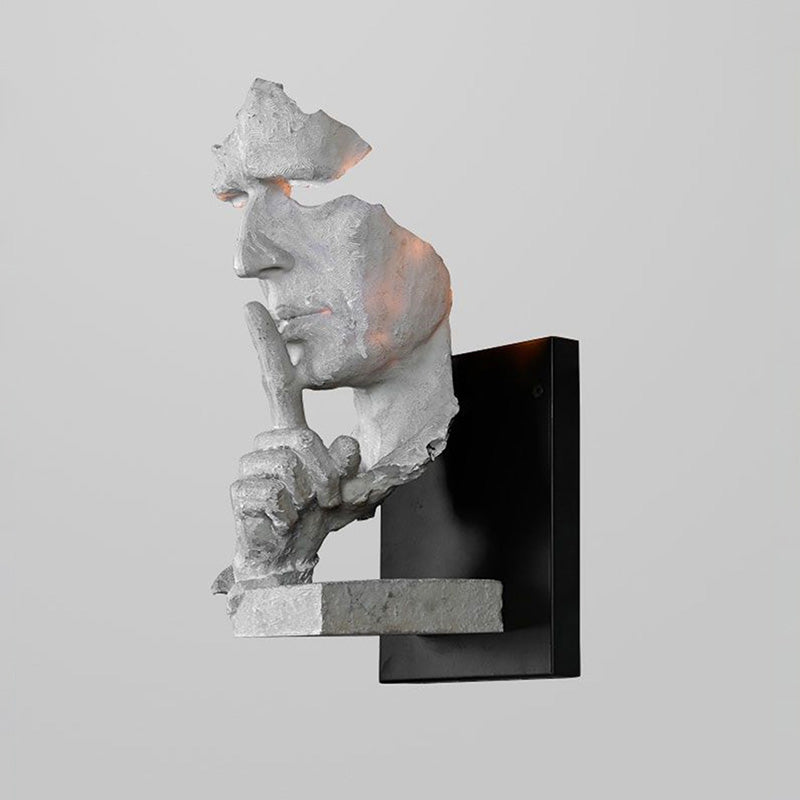 WOMO Silence Gesture Skulpturale Wandleuchte-WM6023