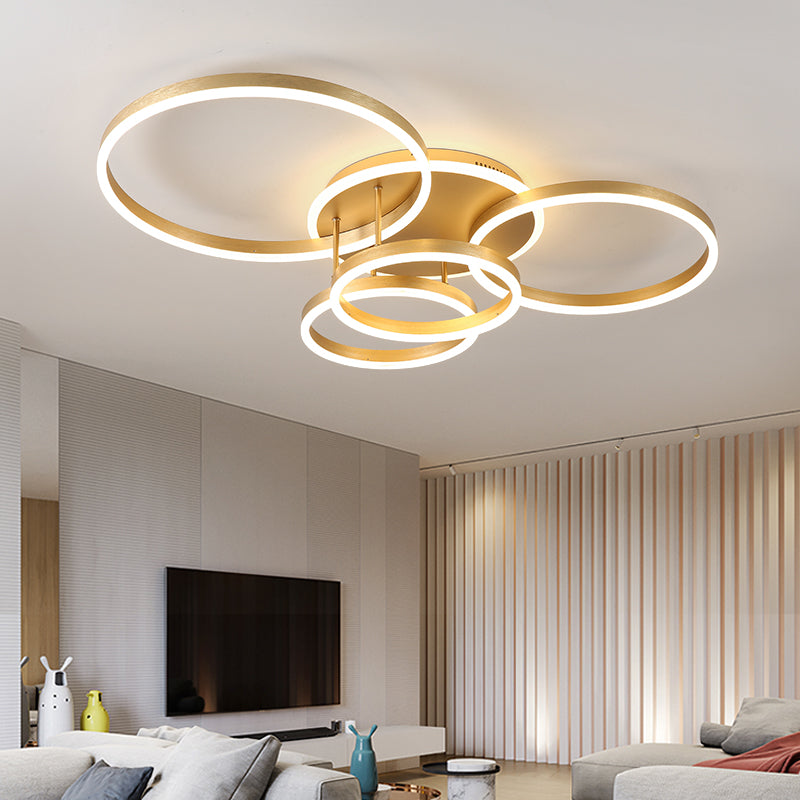 WOMO Runde LED-Deckenleuchte mit Unterputzmontage-WM1032