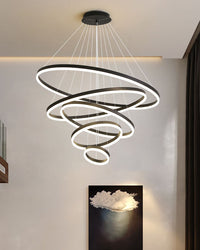 WOMO Stepped Ring LED Chandelier WM2159