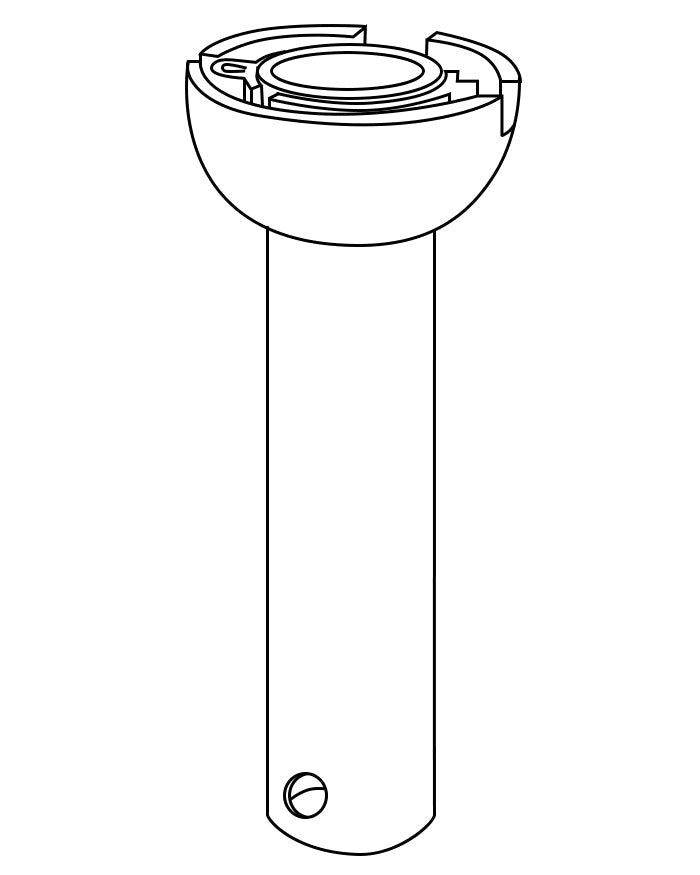 Perche télescopique : 180 cm