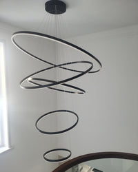 WOMO Stepped Ring LED Chandelier WM2159