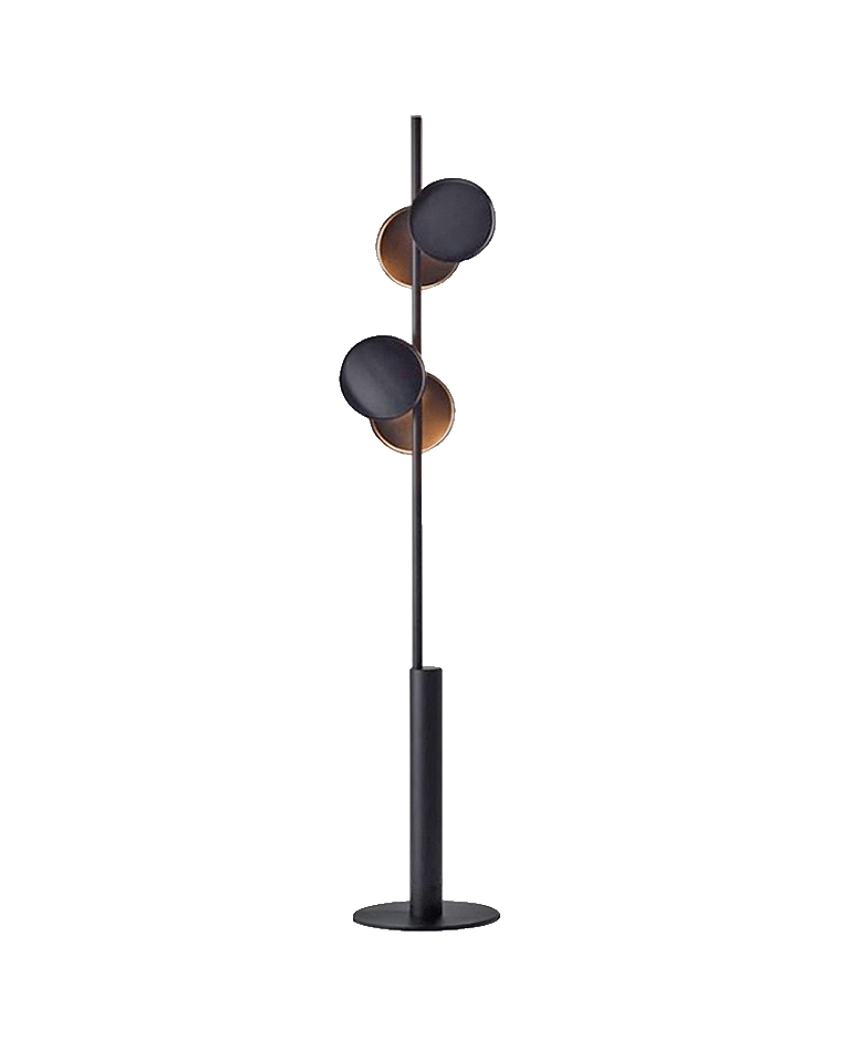 WOMO Black Floor Lamp - WM7037