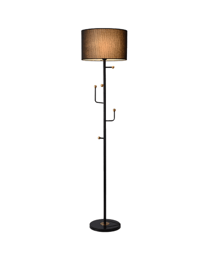 WOMO Coat Rack Tree Floor Lamp-WM7065
