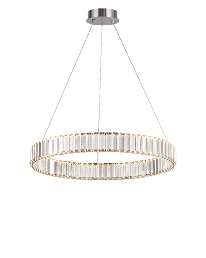 WOMO 2 Tier Circular Crystal Chandelier-WM2192