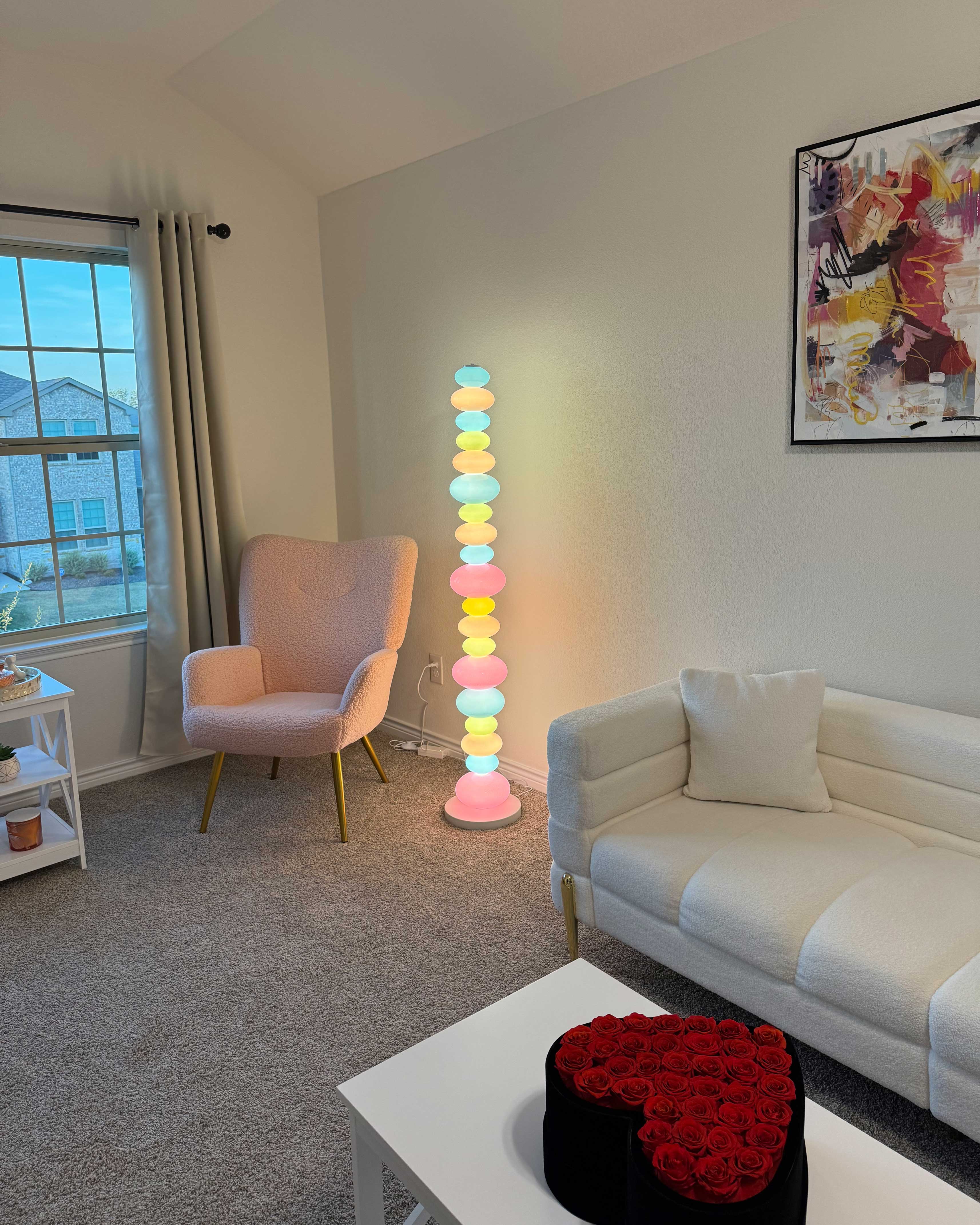 WOMO Candy Skewers Column Floor Lamp-WM7012