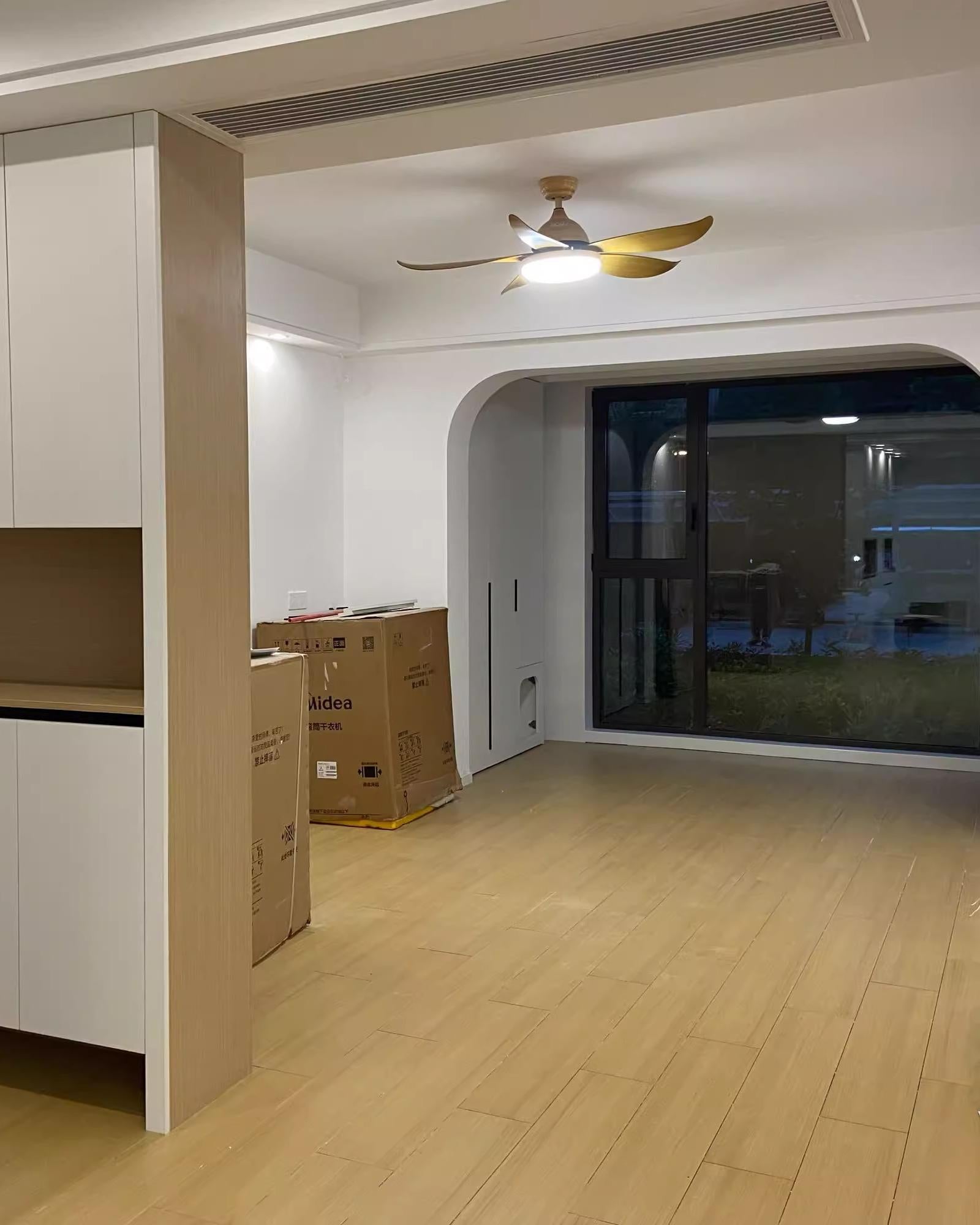 WOMO Flache, moderne Deckenventilatorlampe-WM5062