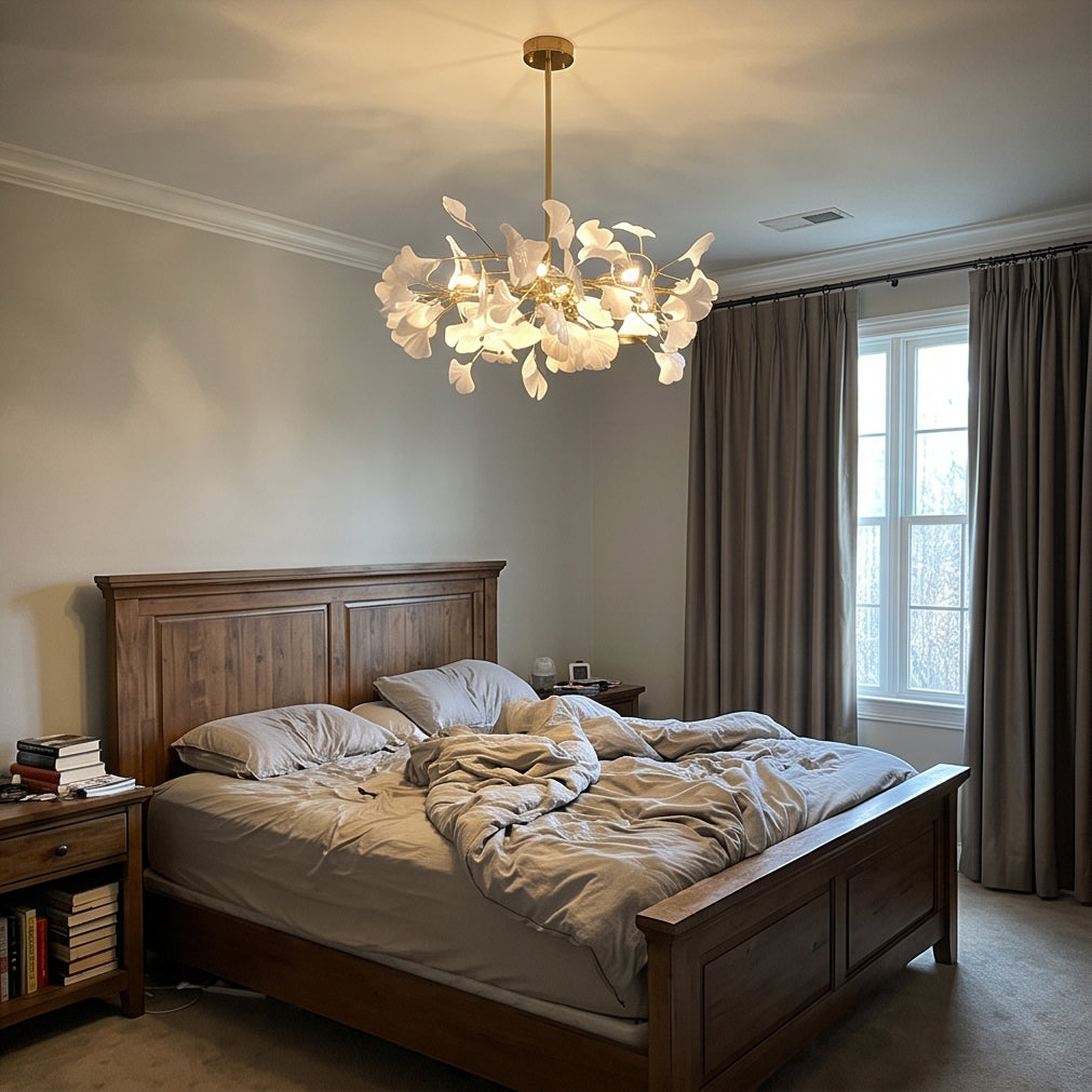 WOMO Ginkgo Leaf Chandelier-WM2205