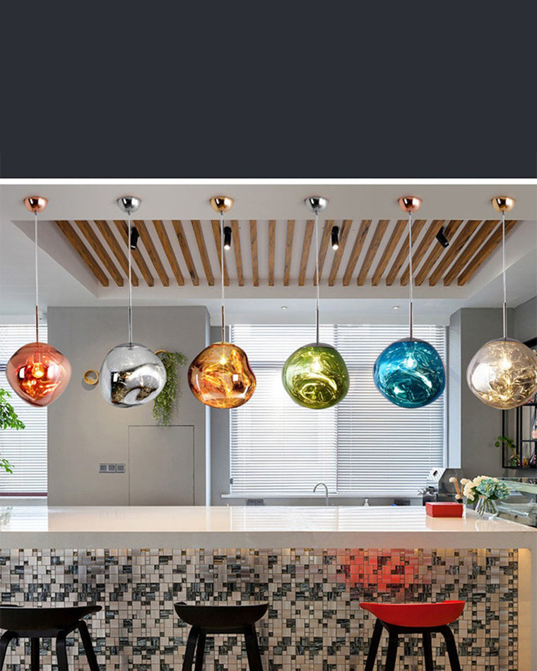 WOMO Designer Melt Kugel Pendelleuchte Kücheninsel-WM2043