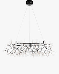 WOMO Design Kronleuchter Rund Wohnzimmer-WM2435