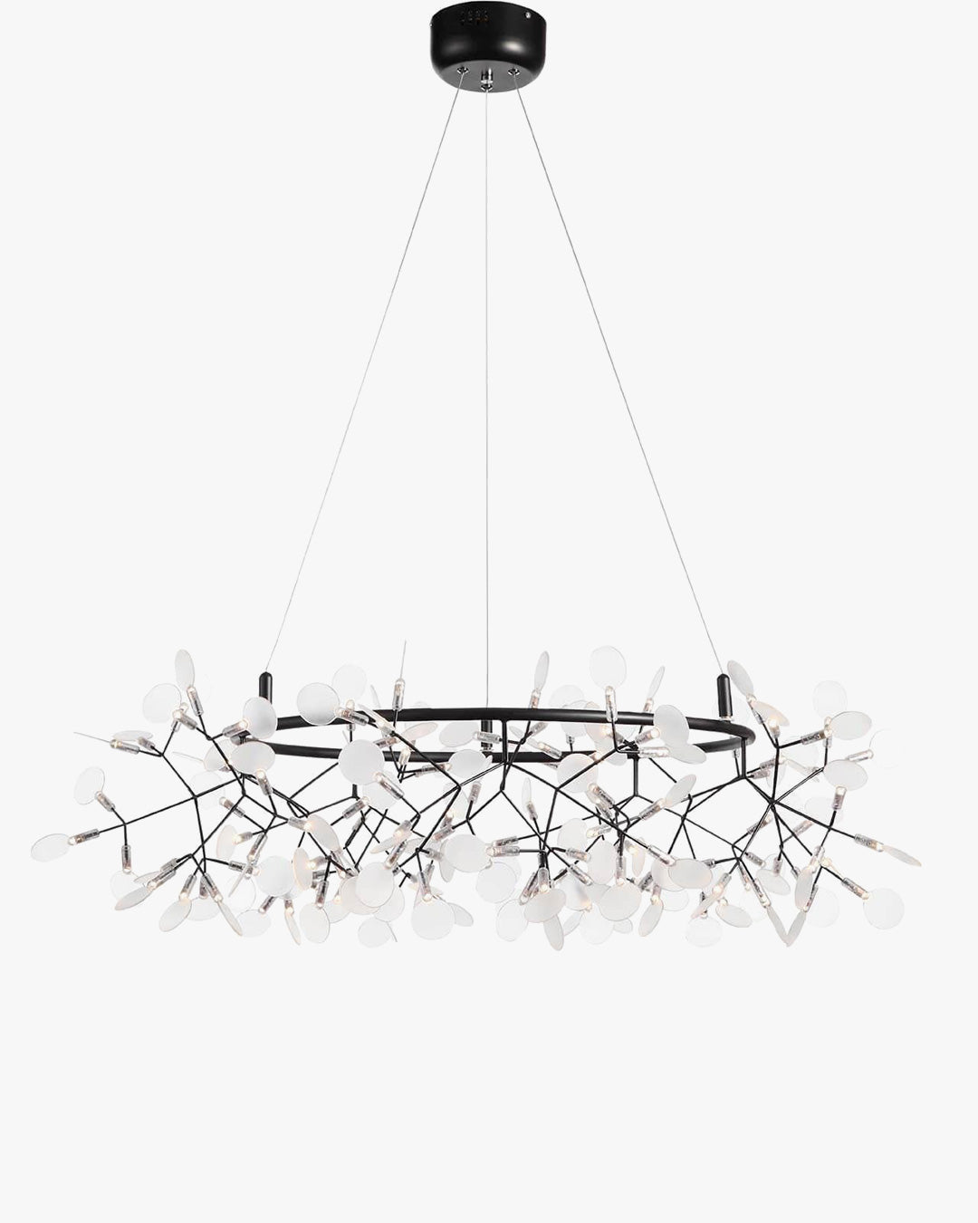WOMO Design Kronleuchter Rund Wohnzimmer-WM2435