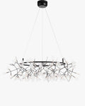 WOMO Design Kronleuchter Rund Wohnzimmer-WM2435