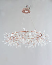 WOMO Design Kronleuchter Rund Wohnzimmer-WM2435