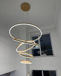 WOMO Stepped Ring LED Chandelier WM2159