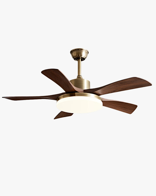 WOMO Antique Bronze Ceiling Fan Lamp - WM5183b