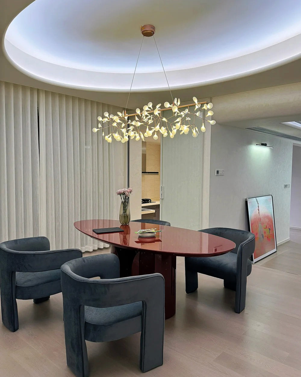 WOMO Designer Kronleuchter Esstisch Modern-WM2436