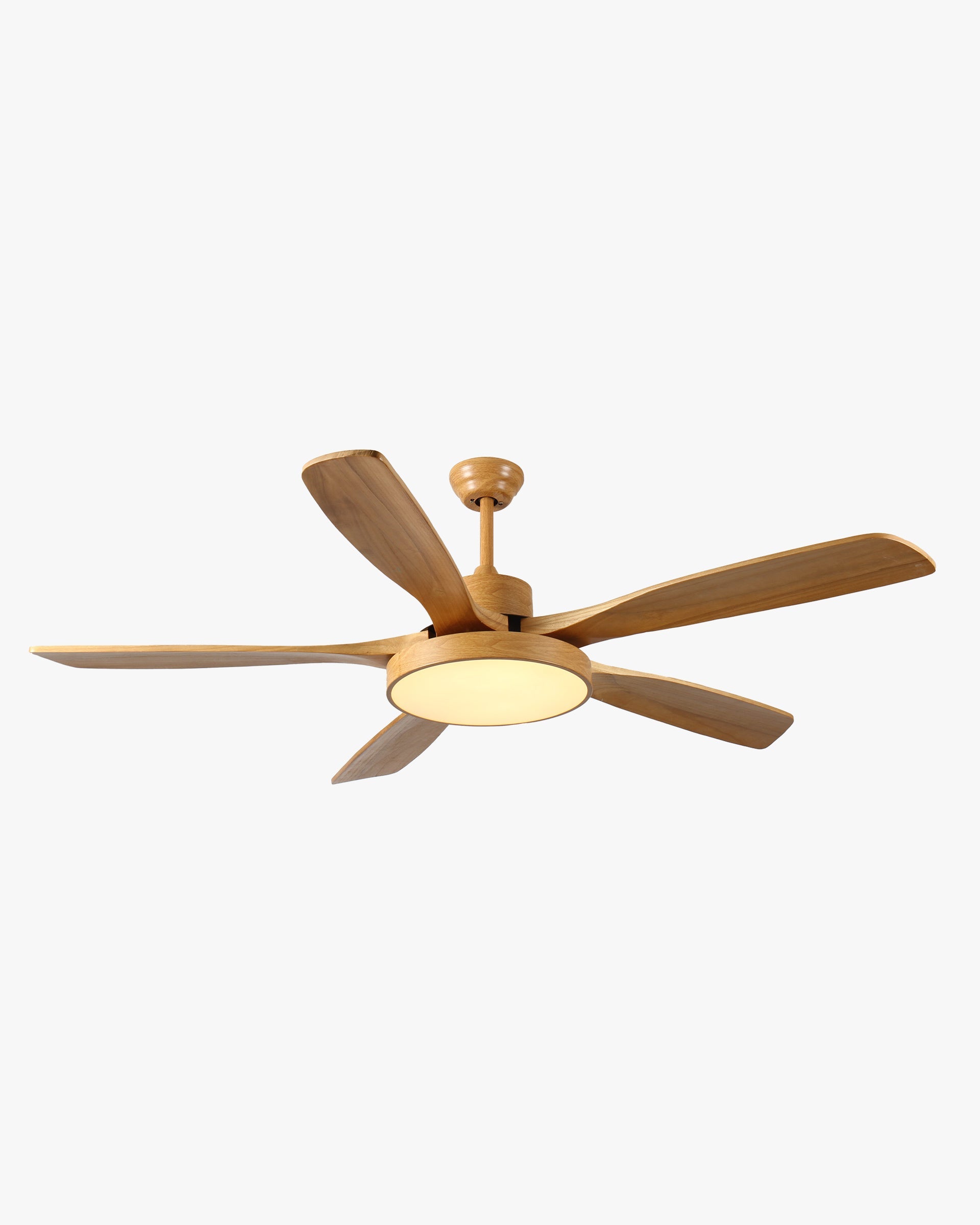 WOMO 5-Blatt-Modern-Deckenventilator-Leuchte-WM5129