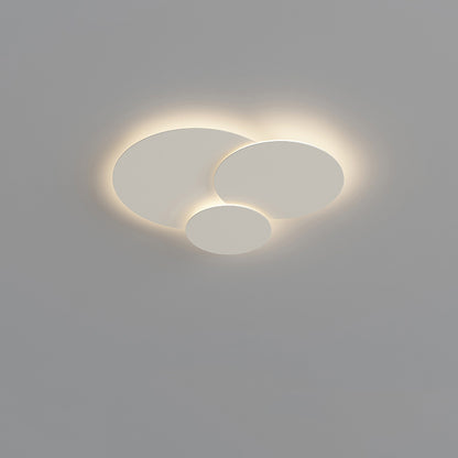 WOMO Round Flat Flush Mount Ceiling Light-WM1085