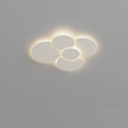 WOMO Round Flat Flush Mount Ceiling Light-WM1085